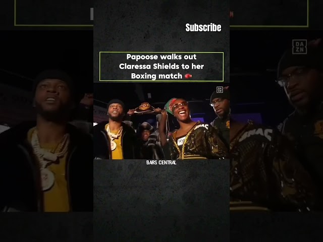 PAPOOSE freestyle w CLARESSA SHIELDS! What's your thoughts? Comment, Legendary Hip-Hop & Boxing Star