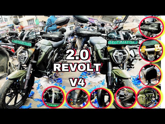 Revolt Bike🚀🏍️💯 modified 👌🔩🛠️Full accessories