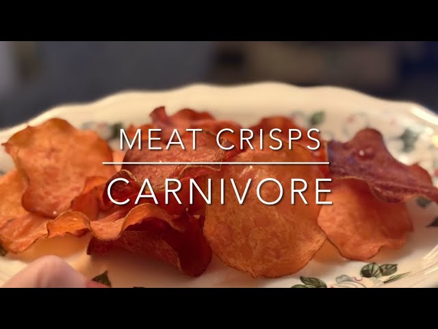 Carnivore Crisps; Homemade