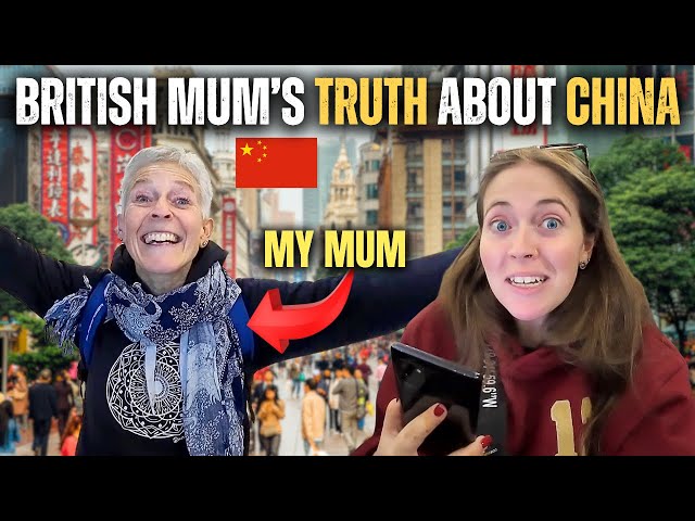 My British Mum's FIRST TIME in CHINA (RAW Reaction)