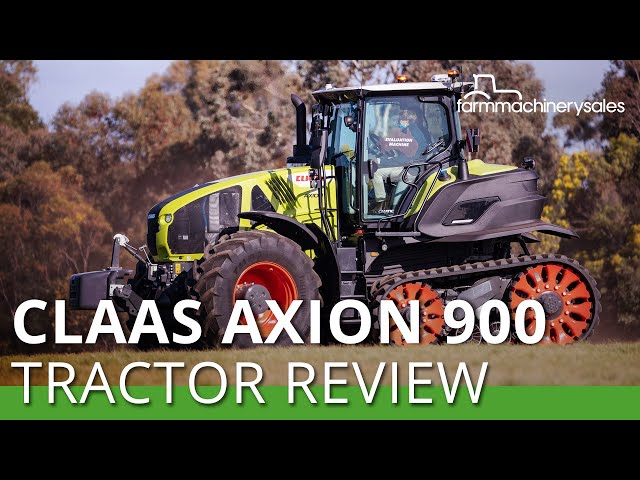 CLAAS Axion 900 TERRA TRAC 2021 Review