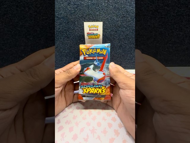 Day 11 of opening POKEMON booster packs! - Surging Sparks #shorts #pokemontcgcommunty #pokemon