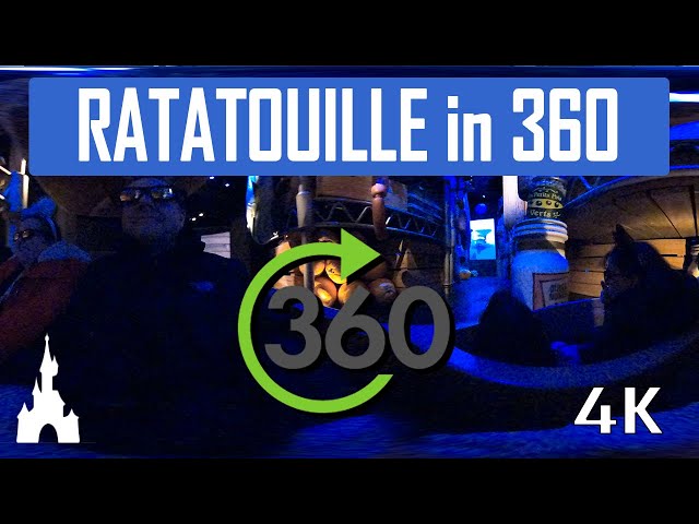 Ratatouille The Adventure, Walt Disney Studios Disneyland Paris in VR360