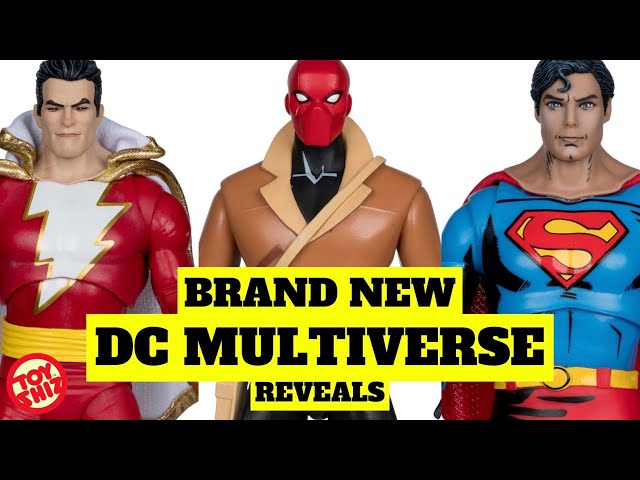 2024 NEW DC MULTIVERSE REVEALED - DCAU RED HOOD - CAPTAIN MARVEL & MORE | McFarlane Toys