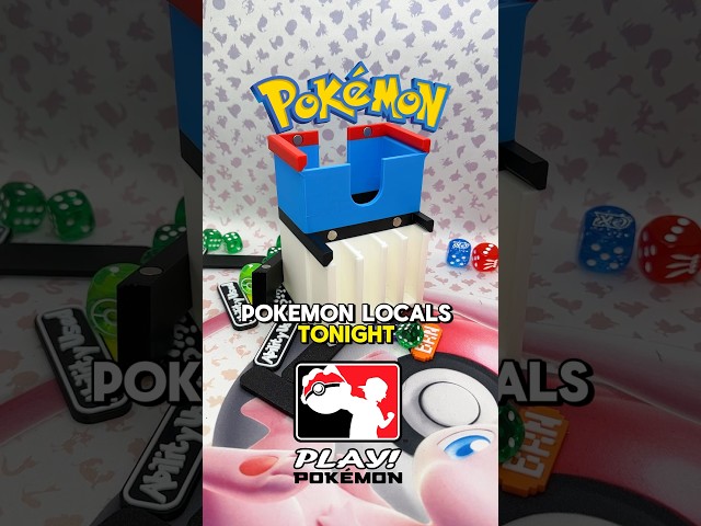 THURSDAY NIGHT LOCALS! Get ready with me! #pokemontcg #pokemon #pokemoncommunity #etsy #cults3d