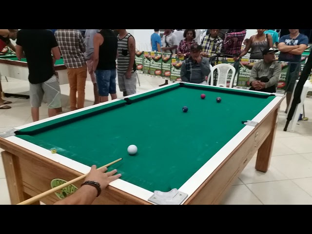 Felipinho vs João Paulo GLADIADOR, Bolinho na SINUCA em Teixeira de Freitas 2018