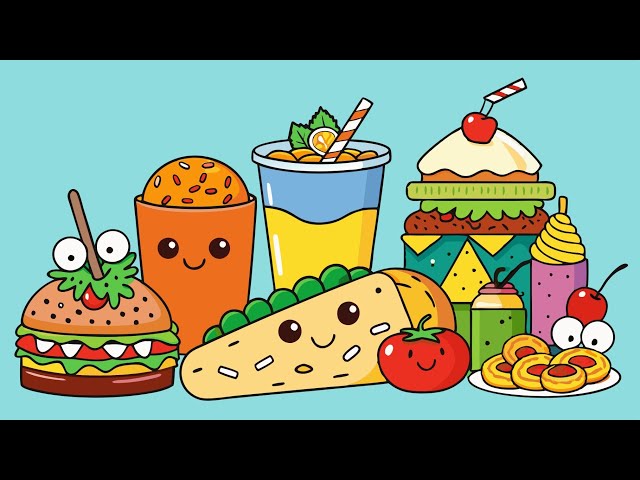 Diversión Musical con Alimentos! 🍎🎶 Canción para Peques