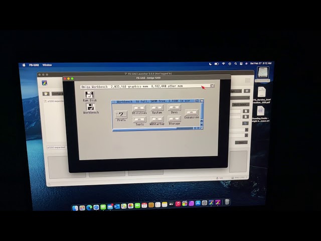 FS UAE (Amiga) on an M1 MacBook Air! [SiliCON] ??