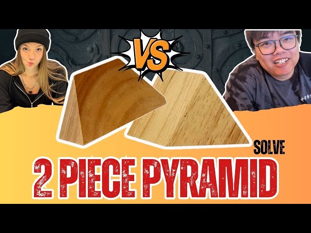 Ainsley vs. Wei: Can They Beat the Pyramid Keychain Puzzle?