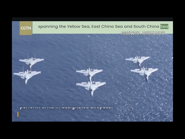 CGTN：雙航母 Chinese navy conducts first dual aircraft carrier formation exercise 2024-10-31