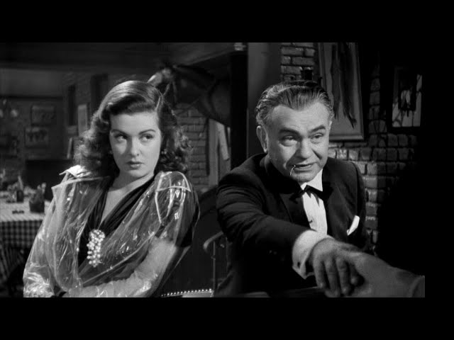 Scarlet Street 1945 Film Noir  - Edward G. Robinsonm, Joan Bennett, Dan Duryea, Fritz Lang - 4K