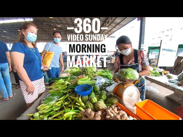 360 Video: Sunday Morning Market Part 2 (360 version - You can move the camera around yourself. 🙂)