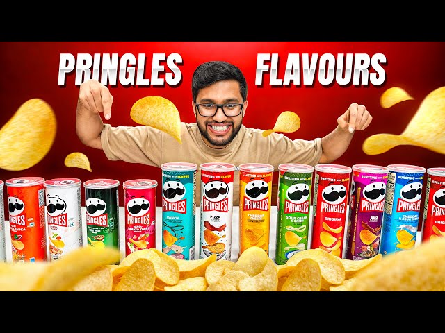 I TRIED ALL PRINGLES FLAVOUR !