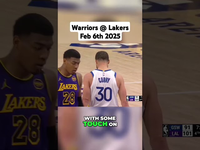 Warriors Vs Lakers #NBA