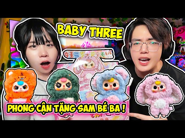 PHONG CẬN TẶNG SAMMY BABY THREE CỰC DỄ THƯƠNG VÀ ĐẠI CHIẾN CẶP ĐÔI TRONG FEATHER PARTY