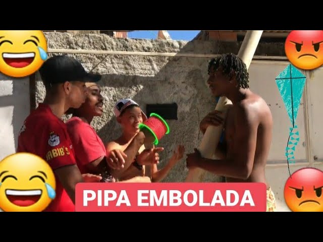 Tempo de pipa na favela