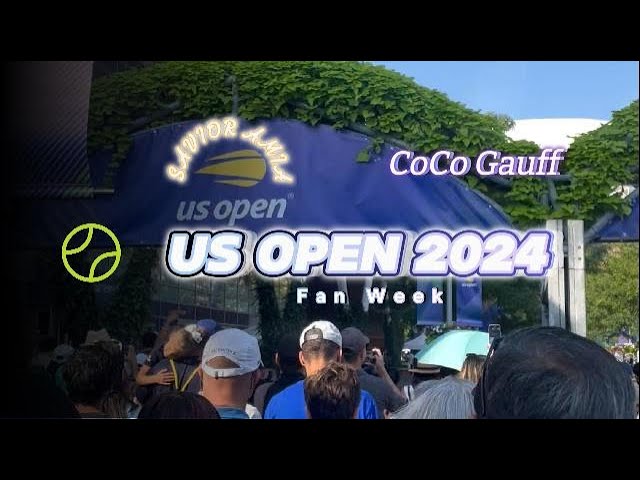 I Saw Coco Gauff! /Tennis Vlog