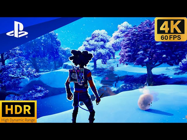 SPIDER PUNK FORTNITE GAMEPLAY PS5 4K HDR (NO COMMENTARY)