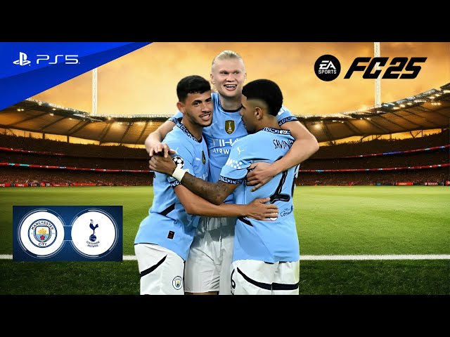 Man City  VS Tottenham Hotspur | Premier League Highlights | Spurs THRASH Champions at Etihad 2025