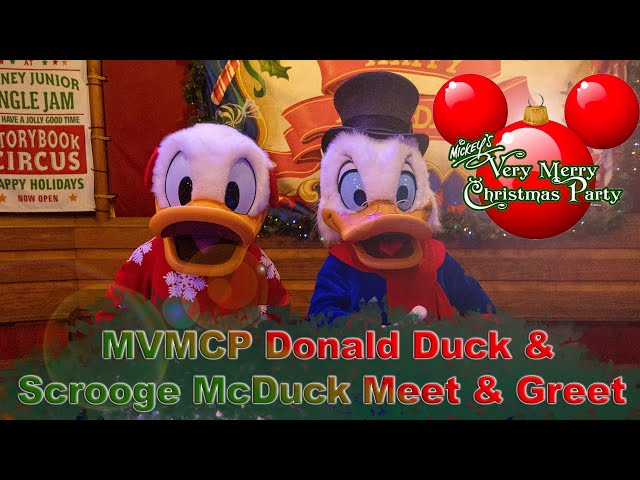 8K MVMCP Donald Duck & Scrooge McDuck Meet & Greet in Magic Kingdom VR180 3D