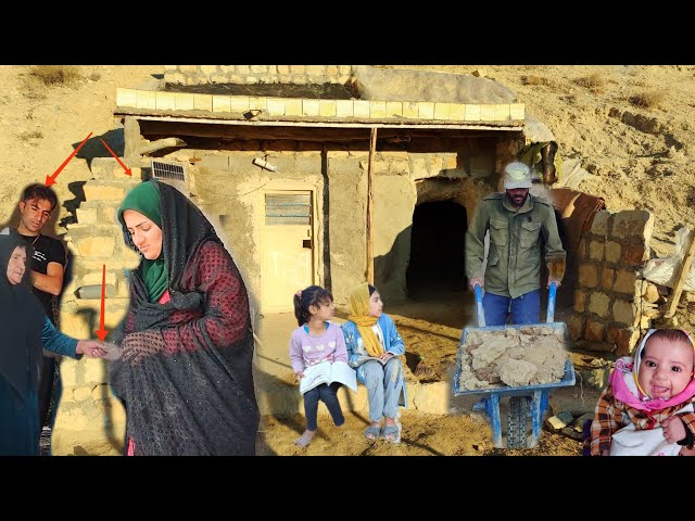 Struggle for survival:  Poor mother's effort to earn money for her life