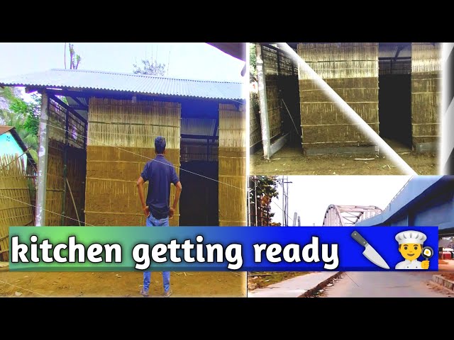 Kitchen Getting Ready #kitchen #villagekitchen #dailyvlog