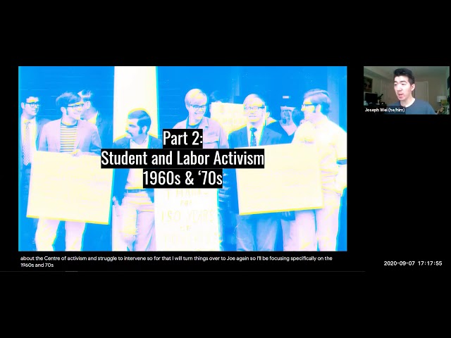 Labor Day 2020 Teach-In: "Lessons from Labor History at UVA"