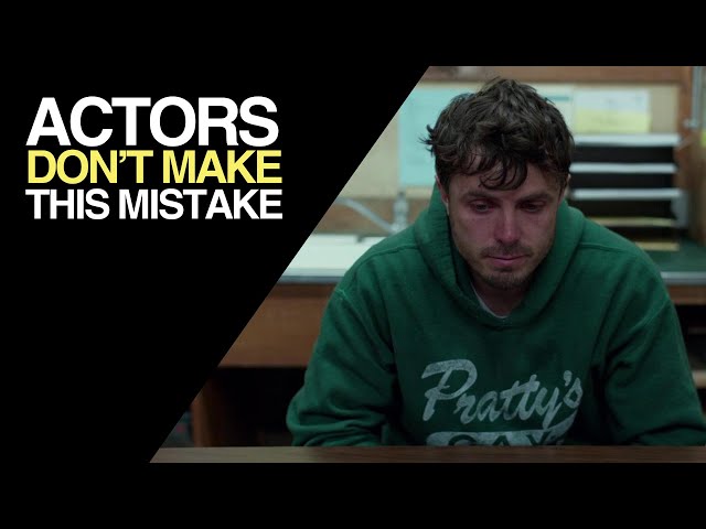 Don't Make These Mistakes When Acting