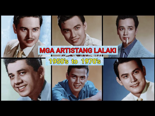 Mga Artista Lalaki 1950's to 1970's/ Nakikilala nyo ba sila #PinoyCelebrityEntertainment