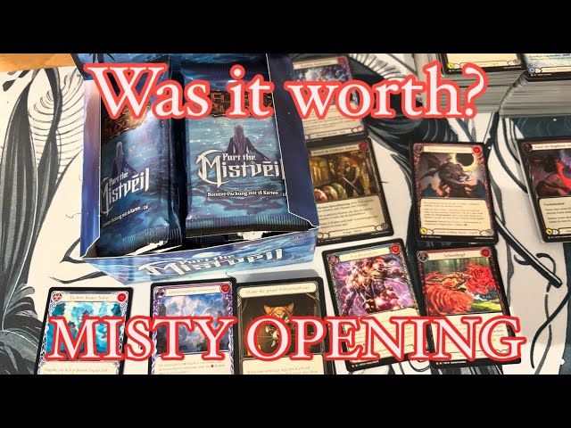 Flesh and Blood Misty! Can This Display Be Better Than The Last? Mistveil Opening