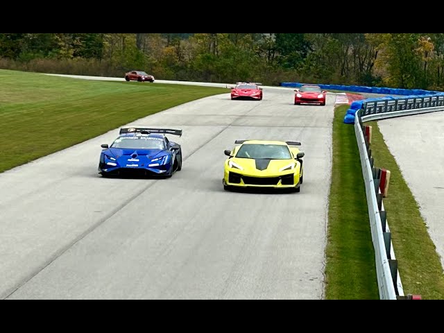 Some fun with a Super Trofeo pro team!