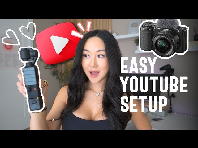 The BEST YouTube Setup for 2025 // SIMPLE AND EASY - Camera, Audio, Lighting, and more!