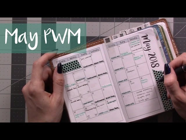 Bullet Journal Plan With Me: May 2018