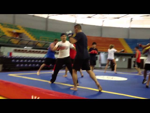 US Wushu Sanda Team Training