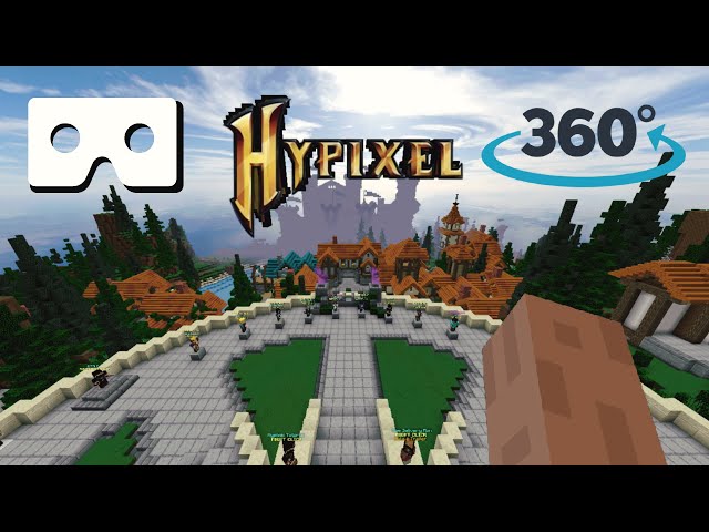 Hypixel lobby 360° view l 360° video l Rocc craft