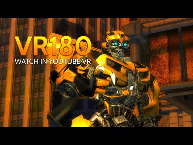 VR180 // SEGA Transformers Human Alliance Arcade Machine / Watch in YouTube VR