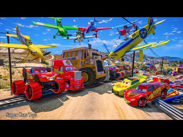 Disney Pixar Cars Unboxing Review | Lightning McQueen, Mack Truck Hauler, Cruz Ramirez, Colossus XXL