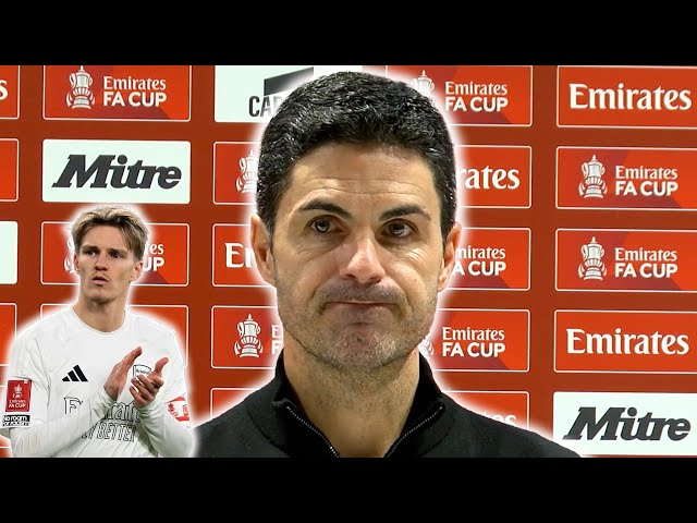 'Incredible how you DON'T WIN THAT GAME!' | Mikel Arteta | Arsenal 1-1 Man Utd (Pens 3-5)