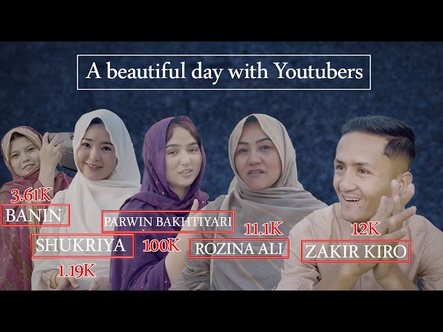 A beautiful vlog with All youtubers in Hazara town | 2025 Mah Media روز خوب با یوتوبران عالی