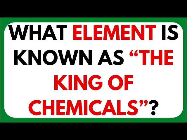 Ultimate Chemistry Riddles | Fun General Knowledge Challenge for Science Lovers!