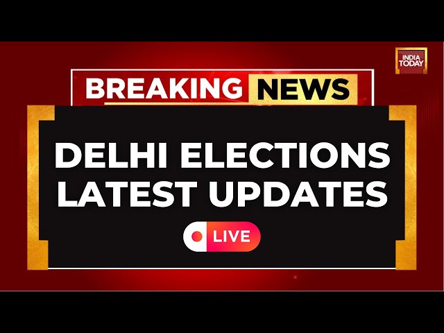 Delhi Polls LIVE Updates | Voting Underway in Delhi | AAP Vs BJP Vs Congress: Who Will Win? | LIVE