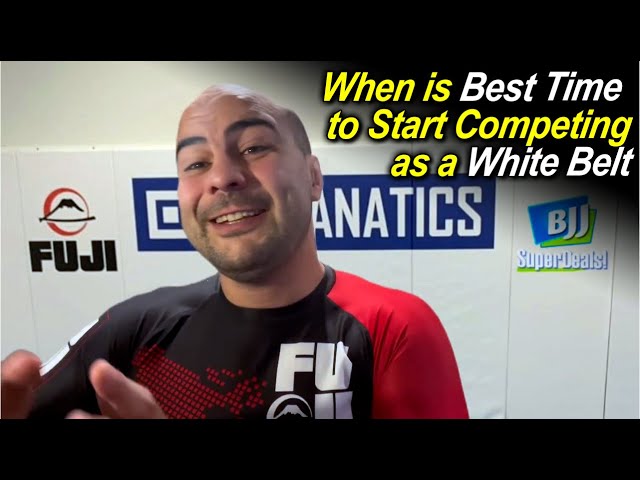 When to Compete as a White Belt in Jiu Jitsu?