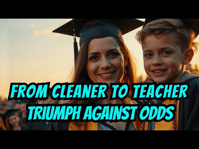 Poor Single Mom Shocks Everyone At Her Son's Graduation