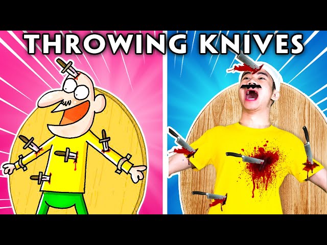 Throwing Knives | The BEST of Cartoon Box Parody | Frame Order Parody Compilation | Woa Parody