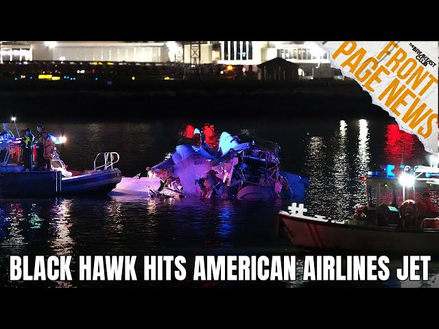 Army Helicopter Crashes With American Airlines Plane Near DCA