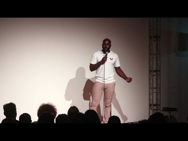 Amused Moose Comedian 2019 Finalist Michael Akadiri