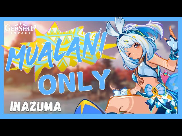 Can Solo Mualani Beat Inazuma? (Mualani Only Pt.2)