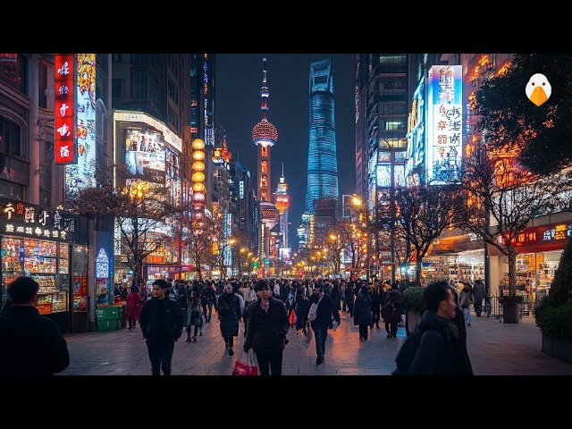 Shanghai, China🇨🇳 Most Wealthy And Modern First-tier City in China (4K UHD)