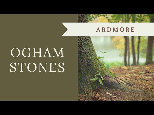 Irish Ogham Stones - Windgap, Ardmore, Co. Waterford