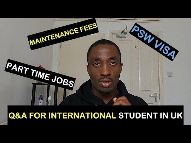 Q&A for International Student in UK | Graduate Route, Maintenance fees, Part Time Jobs | Day 2